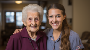 Companion care at home offers aging seniors regular visits and socialization to help them not feel alone.