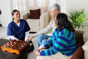 Companion care at home provides essential support and socialization to seniors aging in place.