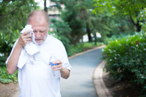 Home care can help your aging senior drink enough to not get dehydrated.